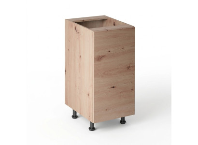 Armoire de cuisine mobile beige clair