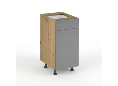 Table de cuisine mobile avec tiroir et étagères