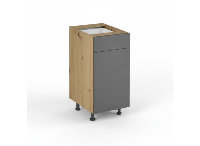 Table de cuisine mobile avec tiroirs et étagères