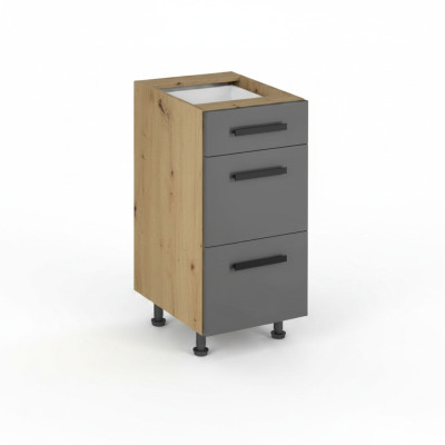 Armoire extensible avec tiroirs, meuble de cuisine