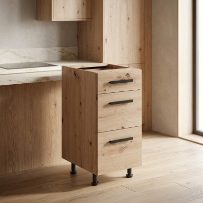 Armoire mobile sous lavabo avec tiroirs, armoire avec tiroirs, vitrine de cuisine