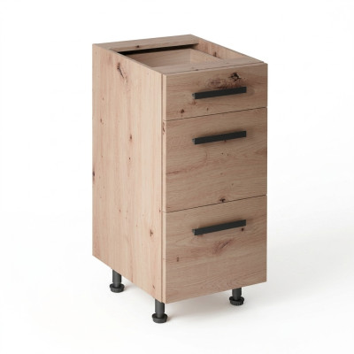 Armoire mobile sous lavabo avec tiroirs, armoire avec tiroirs, vitrine de cuisine