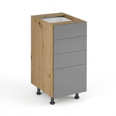 Armoire de cuisine avec tiroirs