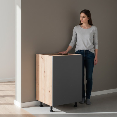 Élément de base modulaire pour meubles de cuisine