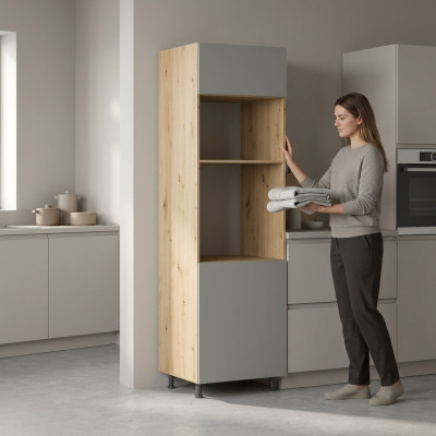 Armoire à four et micro-ondes, armoire encastrable