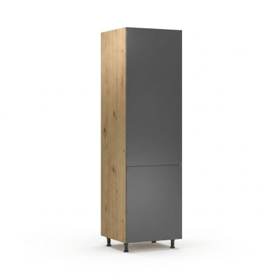 Armoire de cuisine avec étagères, armoire haute, portes doubles