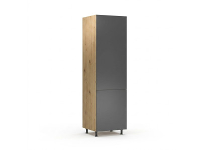 Armoire de cuisine avec étagères, armoire haute, portes doubles