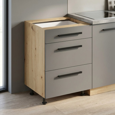 Komero avec 3 tiroirs pour la cuisine