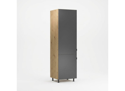 Armoire mobile sous réfrigérateur encastré