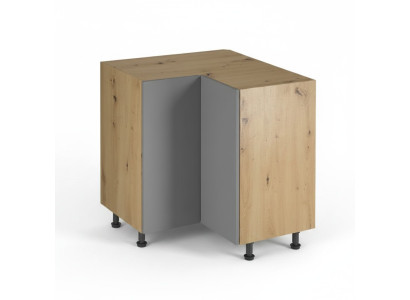 Meuble de cuisine mobile en coin