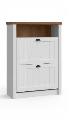 Armoire à chaussures avec portes, armoire à chaussures, meuble à double paroi