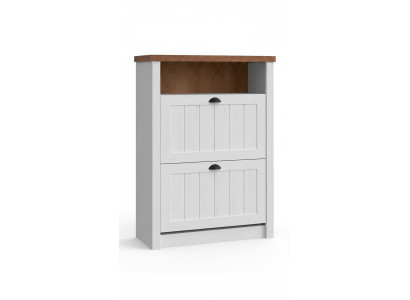 Armoire à chaussures avec portes, armoire à chaussures, meuble à double paroi