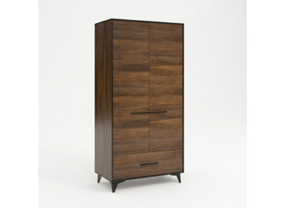 Armoire avec porte-manteau et tiroir