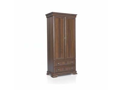 Armoire Puinen avec tiroirs et porte-vêtements