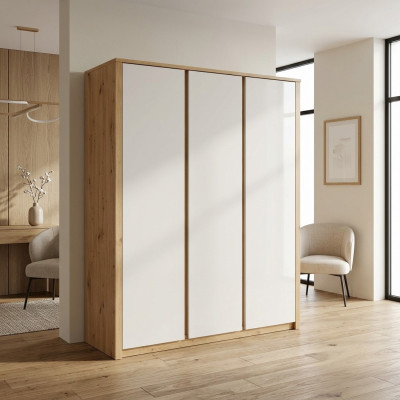 Armoire textile moderne avec deux cintres
