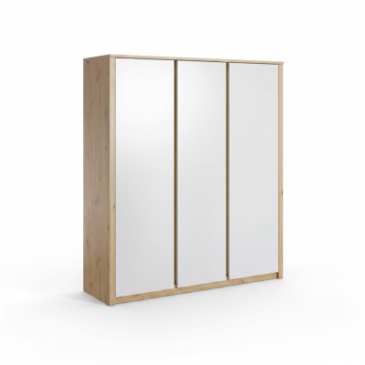 Armoire textile moderne avec deux cintres