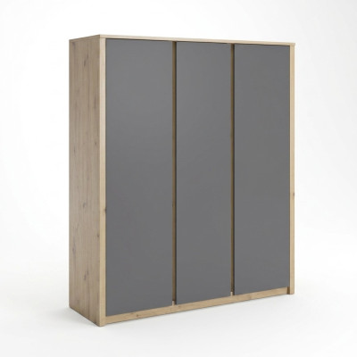 Armoire en tissu avec deux cintres