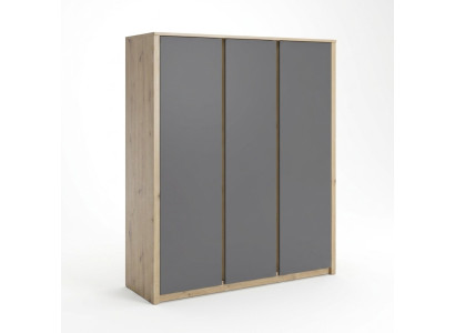 Armoire en tissu avec deux cintres
