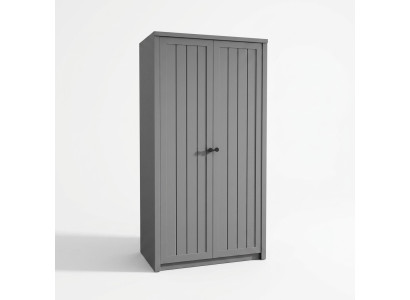 Armoire en tissu avec porte-manteau