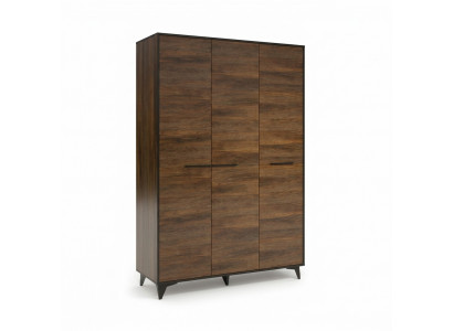 Armoire textile avec penderie pour la chambre