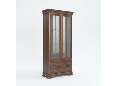 Armoire vitrine Vanha avec tiroirs