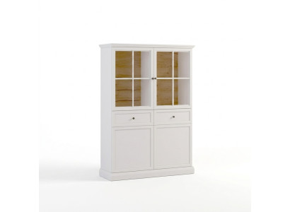 Buffet de cuisine avec vitrine et 2 tiroirs