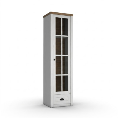 Vitrine moderne élégante blanche