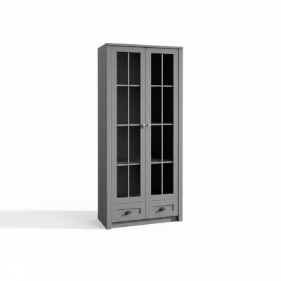 Buffet de cuisine avec vitrine
