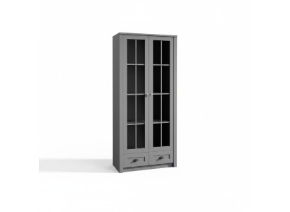 Buffet de cuisine avec vitrine