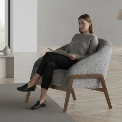 Chaise au design moderne qui s'adapte à tout type de décoration