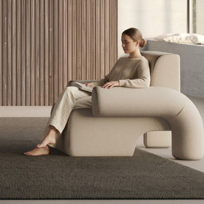 Fauteuil moderne et confortable pour un usage quotidien