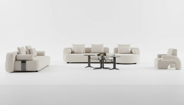 Canapé élégant et confortable 2x