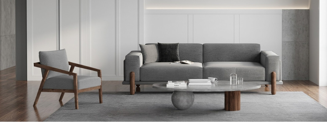 Canapé avec fauteuil toujours disponible
