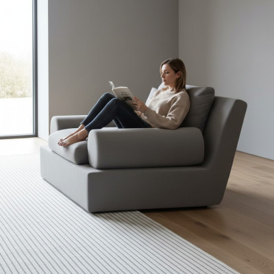 Fauteuil moderne, ergonomique et doux