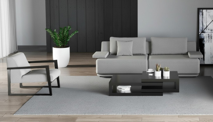 Canapé et fauteuil Élégance