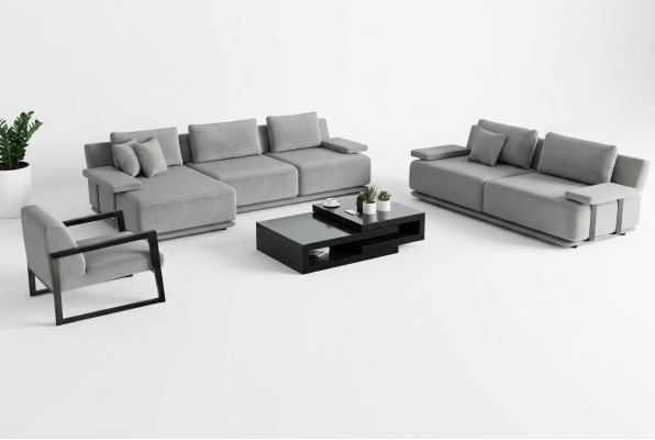 Ensemble de canapé moderne pour le salon, confort maximal
