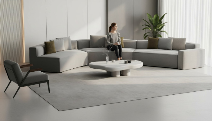 Canapé et fauteuil Mukava dans la décoration Acento