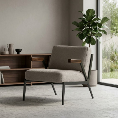 Fauteuil moderne et confortable pour le salon
