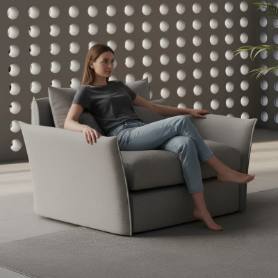Fauteuil moderne axé sur le confort