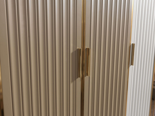 Armoire en verre moderne et luxueuse, 234 cm