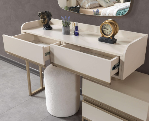 Table miroir moderne