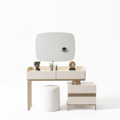 Table miroir moderne