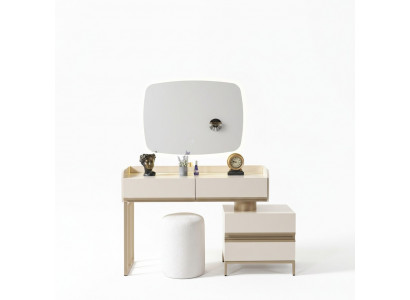Table miroir moderne