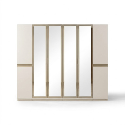 Armoire d'angle moderne avec un grand design