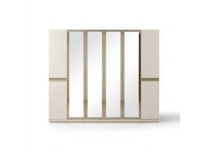Armoire d'angle moderne avec un grand design