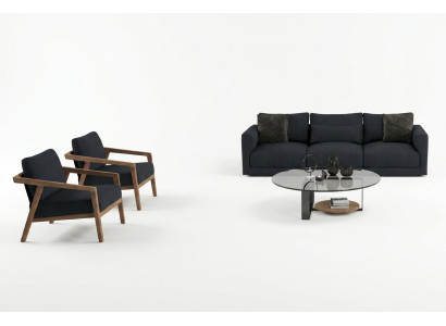 Canapé trois places avec un siège confortable et esthétique - pour un usage quotidien