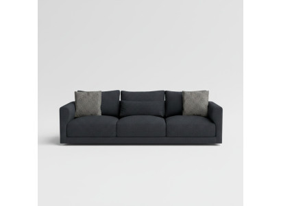 Canapé trois places avec fauteuil