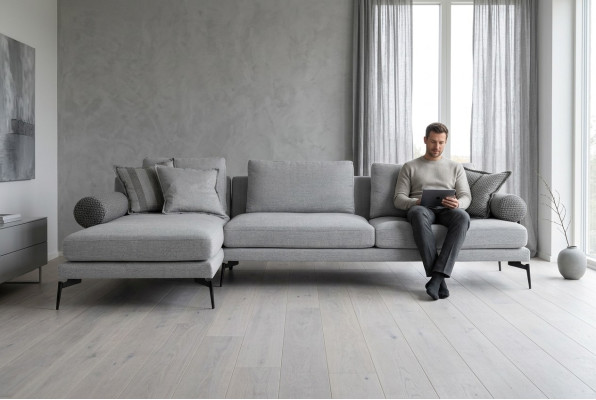 Canapé d'angle du designer pour une vie confortable