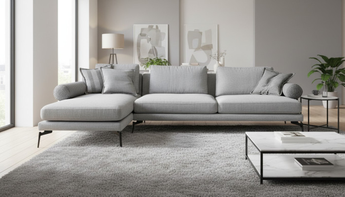 Canapé d'angle du designer pour une vie confortable