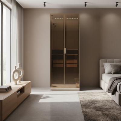 Armoire moderne 83 cm pour chambre à coucher